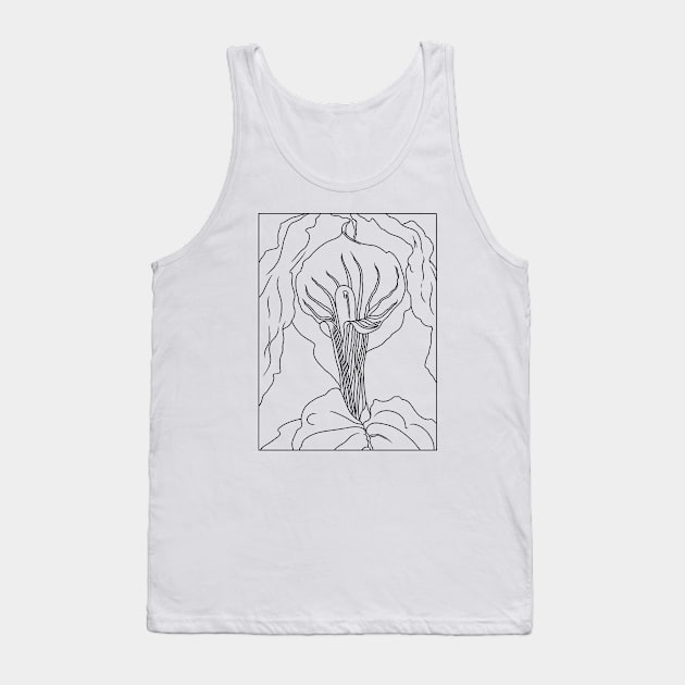 Jack in the Pulpit No. III Tank Top by TheCosmicTradingPost